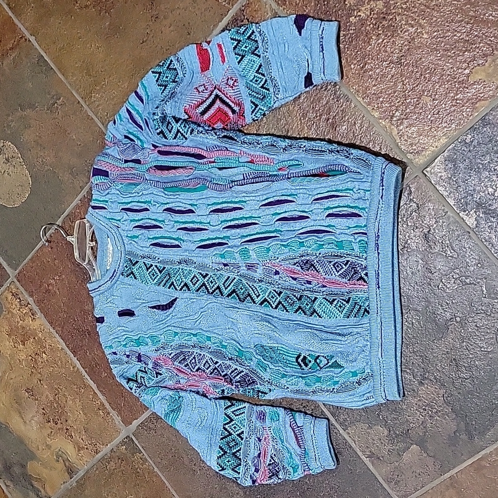 Vintage Coogi Blues Australia Sweater great colors